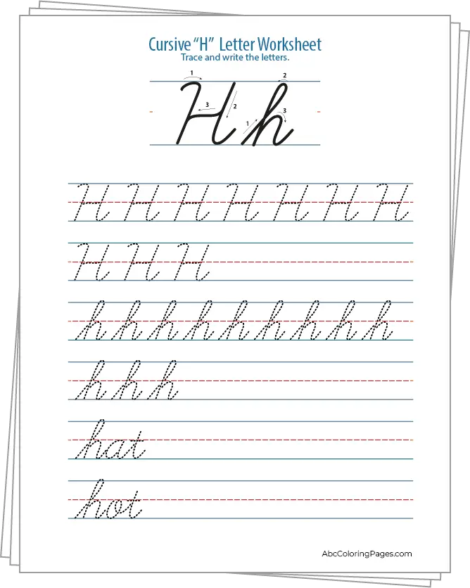 Cursive Practice Sheets: How to Improve Writing Fast